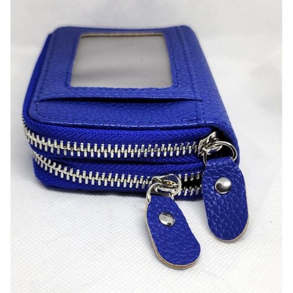 Womens Credit Card Wallet, Large Capacity Multi Card Case Wallet With ID Window - Picture 11 of 16